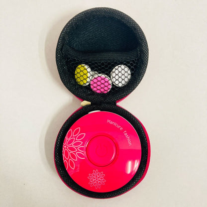 Lima de uñas eléctrica para bebé con estuche