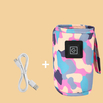Funda calentadora de biberones USB