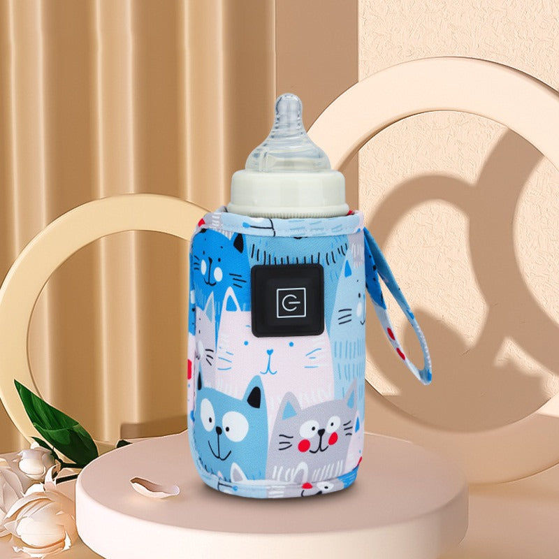 Funda calentadora de biberones USB
