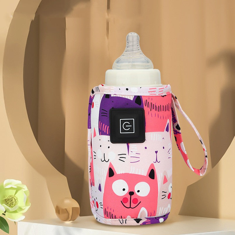 Funda calentadora de biberones USB